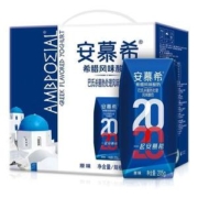 伊利 安慕希 原味希腊酸奶 205g*12盒