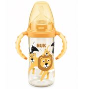 安全无味！NUK 自然实感宽口径PPSU婴儿奶瓶 300ML 狮子款 39元（需用券）