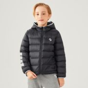 北美童装TOP品牌！ The Children's Place 90%白鸭绒 男女童中大童连帽羽绒服