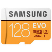 SAMSUNG 三星 存储卡 EVO黄色升级版 高速TF卡（Micro SD卡）128GB