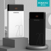 罗马仕 LED屏幕显示 20000毫安充电宝