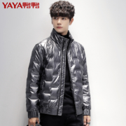 聚划算百亿补：鸭鸭 男士 时尚立领 羽绒服