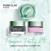 L'Oreal Paris 巴黎欧莱雅 三色粘土面膜套装 含税到手约152元