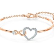 2020年款！Swarovski 施华洛世奇 INFINITY 女士水晶镀金圆形手镯 直邮含税到手￥505.83
