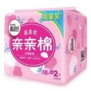 京东PLUS会员：Kotex 高洁丝 亲亲棉日用 卫生巾 240mm（16+2片）*11件