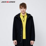 含60%羊毛面料！JACK JONES 杰克琼斯 219327505 男款 毛呢大衣