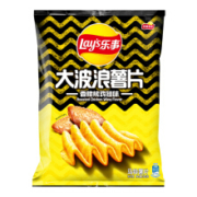 乐事 大波浪薯片 香脆烤鸡翅味135克*20件