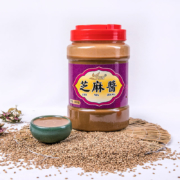白芝麻传统石磨，原色原香：350g 友致 纯芝麻酱