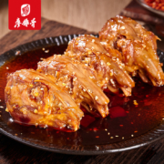 四川特产 廖排骨 双流兔头 4个共320g