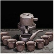 辉跃经典 紫砂时来运转自动茶具