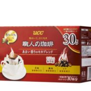 UCC 悠诗诗 滴滤式职人挂耳咖啡粉 30杯 37元包邮（需用券）