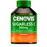 无糖配方！Cenovis 维生素C 咀嚼片 500mg*300片