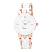 Anne Klein 安妮·克莱因 AK/1610WTRG 玫瑰金陶瓷手表