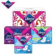 22日18点！ Libresse 薇尔 卫生巾日夜组合3包 （240mm*10片+285mm*8片+420mm*2片） 9.9元