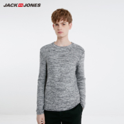 双12预告 10日0点：JackJones 杰克琼斯 219124503 男式纯棉撞色花织毛衣