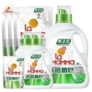 京东PLUS会员： la mamma 妈妈壹选 洗衣皂液 17斤 *2件