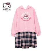 Hellokitty 萌趣加绒卫衣裙