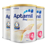 Aptamil 澳洲爱他美白金版 婴儿配方奶粉4段900g/罐 3岁以上 3罐装