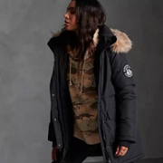 Superdry 极度干燥 Ashley Everest 女士派克大衣