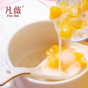 312g*6罐酸奶黄桃西米露砀山水果罐头
