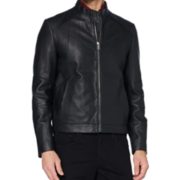 M码！Hugo Boss 雨果·博斯  Lonas 男士山羊皮夹克 50437190 直邮含税到手￥1517.92
