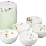 国内￥480！NARUMI 鸣海 11cm骨瓷饭碗5件套  prime会员到手173.73元