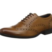 HUSH PUPPIES 暇步士 OAKEN 男士布洛克雕花真皮皮鞋 到手318.1元