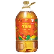金龙鱼 食用油 物理压榨压榨一级花生油 6.18L *2件