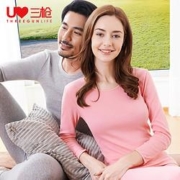 THREEGUN 三枪 26033 男女款纯棉内衣套装
