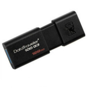Kingston 金士顿 DT100G3 U盘 128G USB3.0 黑色