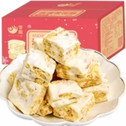 零趣  奶香味雪花酥  箱装400g