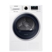 Samsung 三星 DV90M5200QW/SC 干衣机 9KG热泵35分钟快烘白色