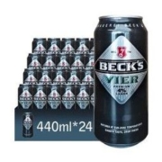 Beck's 贝克 进口啤酒 440mlX24听 *2件