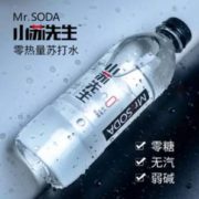 0脂0卡！小苏先生 无糖无汽碱性苏打水360ml*12瓶