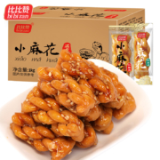 比比赞  小麻花  箱装500g约80个