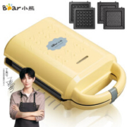 16点开始：Bear 小熊 DBC-P05B1 双面电饼铛 2套烤盘