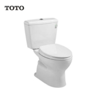 双12预售： TOTO C300E1B/S300DEB 虹吸式智洁釉面抽水马桶 305mm