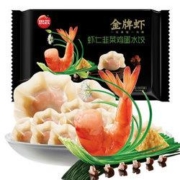 思念 金牌虾手工水饺 虾仁韭菜鸡蛋 480g3 2只 *8件 凑单品