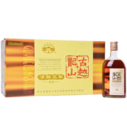 8日10日：古越龙山 绍兴黄酒  清醇三年 半甜型 500ml*12瓶 整箱装
