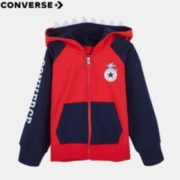 某东PLUS会员！ CONVERSE 匡威 儿童小怪兽连帽卫衣外套 119元包邮（需用券）