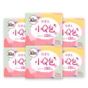 聚划算百亿补贴：高洁丝  小Q包 极薄150mm护垫卫生巾120片