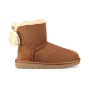 12.12预售！黑卡会员！UGG Fluff Bow Mini系列 女士时尚毛毛蝴蝶结雪地靴 399元包邮（定金50元，10日付尾款）