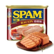 SPAM世棒 午餐肉培根味340g/罐*7件