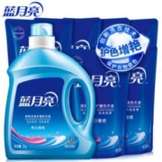 12点：蓝月亮  洗衣液 亮白增艳3kg瓶装+1kg*6袋装