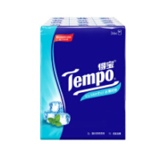 10日8点：Tempo 得宝 手帕纸 迷你手帕纸 4层7张36包 冰薄荷味