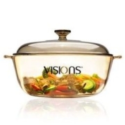 VISIONS 康宁 VS-4L-HD 晶彩透明汤锅 4L