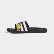 21日0点： adidas 阿迪达斯 neo ADILETTE 蛋黄哥联名 FY3037 男女运动凉拖鞋