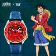 10日0点、双12预告： SEIKO 精工5号 航海王IP限量联名款 机械手表