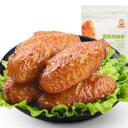 PLUS会员！鲜嫩诱人！LYFEN 来伊份 照烧鸡翅 卤味鸡翅中鸡 125g