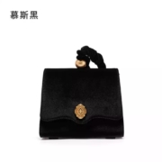 拉菲斯汀 包包 单肩斜挎小方包  复古链条手提女包